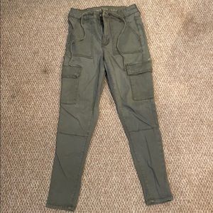 hi rise american eagle jeggings